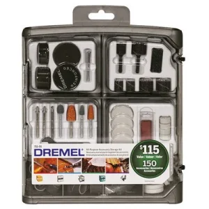 dremel 711 01 150 piece all purpose rotary